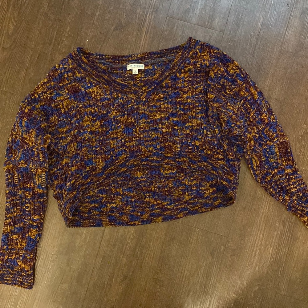 Earthbound cropped sweater